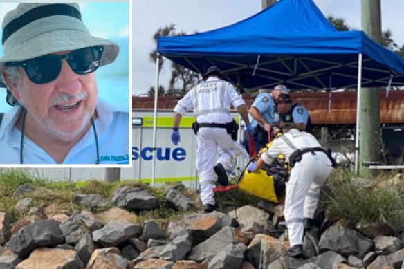James Blee has been charged with manslaughter over the diver’s death. 