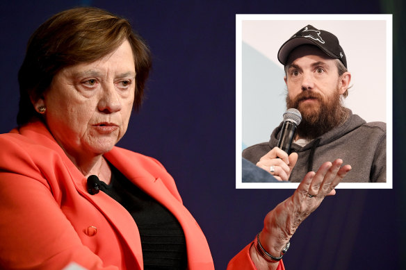 AGL chair Patricia McKenzie is fighting Michael Cannon-Brookes for control of the company.