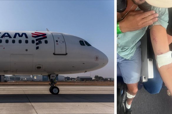 LATAM Airlines flight LA800 dropped dramatically, injuring passengers as a result.