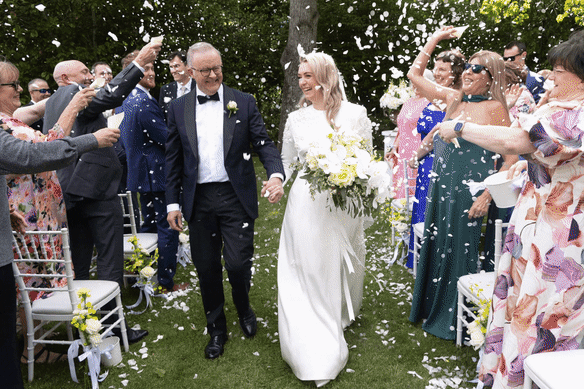 Photos from the wedding at The Lodge.