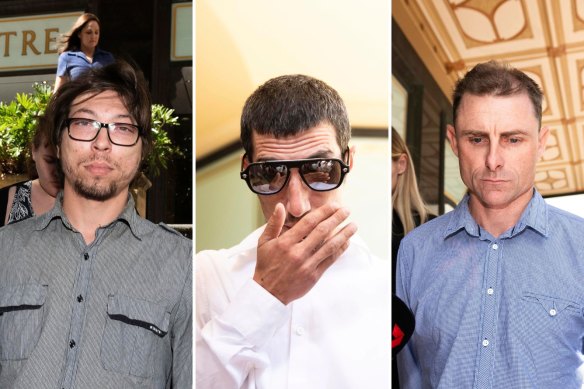 Anthony Mitchell, Ryan Marshall  and Daniel Muston were arrested on October 13 after they allegedly made the offensive gesture at Sydney Jewish Museum in Darlinghurst.