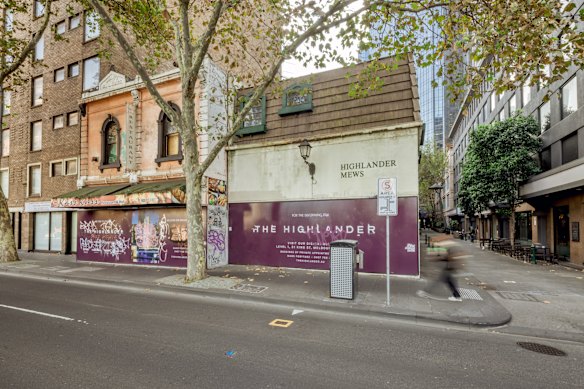 Highlander Mews and 490 Flinders Street go to auction next month.