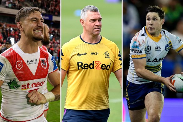 Zac Lomax and Jason Ryles join Mitch Moses at the Eels next year.