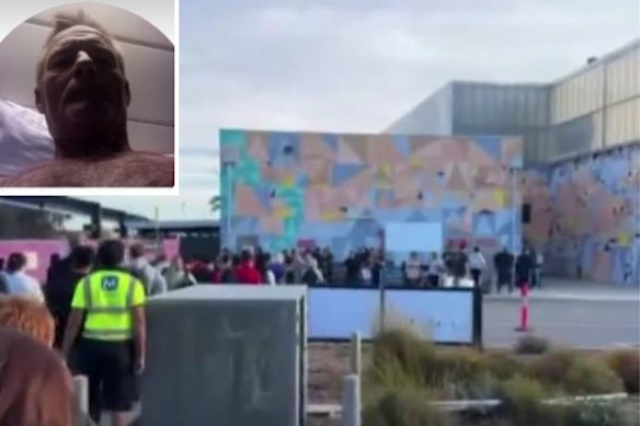 Keirdon Hedges was arrested after allegedly making a bomb threat at Perth Airport.