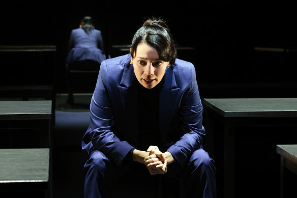 The play was written for Catherine Văn-Davies and showcases her many talents.