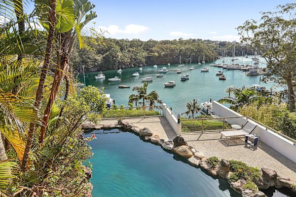 A waterfront residence in Sydney’s Cammeray with multiple leisure zones has been offered to the market.