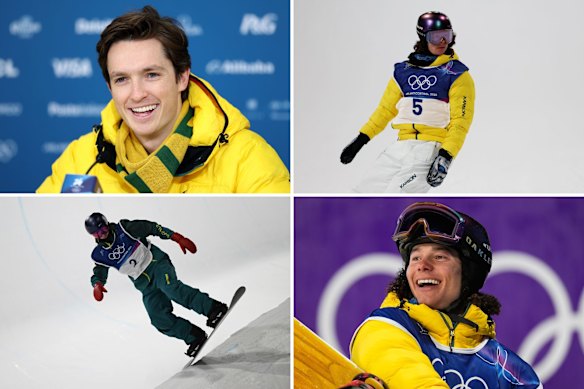 Australian snowboarders Scotty James and Valentino Guseli are set to go head-to-head in the men’s halfpipe.
