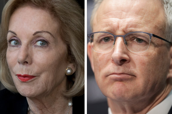 Buttrose and the Coalition’s communications minister Paul Fletcher engaged in a fierce tussle over perceived bias in 2020.