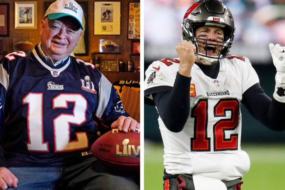 Patriots fan Don Crisman’s heart has followed Tom Brady south to Florida since the superstar quarterback left the New England franchise.
