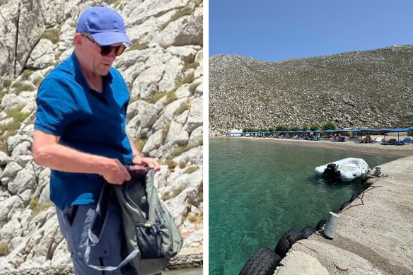 British TV presenter Michael Mosley was still missing on the mountainous Greek island of Symi as of Saturday.