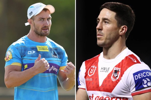 Kieran Foran and Ben Hunt.