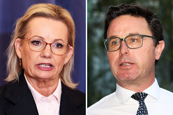 Willing Coalition? Liberal Leader Sussan Ley and Nationals Leader David Littleproud.