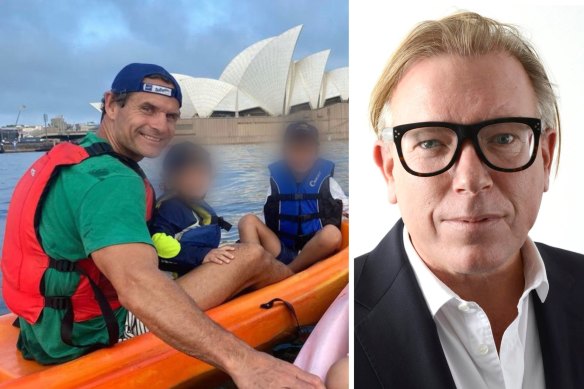 Andrew Findlay (left) was missing for nearly a week after a suspected boating accident which also claimed the life of his friend Tim Klingender.