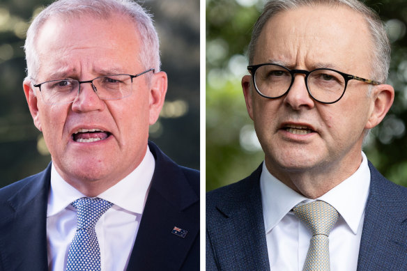 Prime minister Anthony Albanese will need to decide if Australians prefer tax cuts designed by Scott Morrison in 2018.
