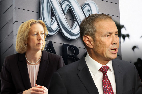 WA Premier Roger Cook has asked the ABC to explain its presence at a climate protest at the home of Woodside boss Meg O’Neill.  