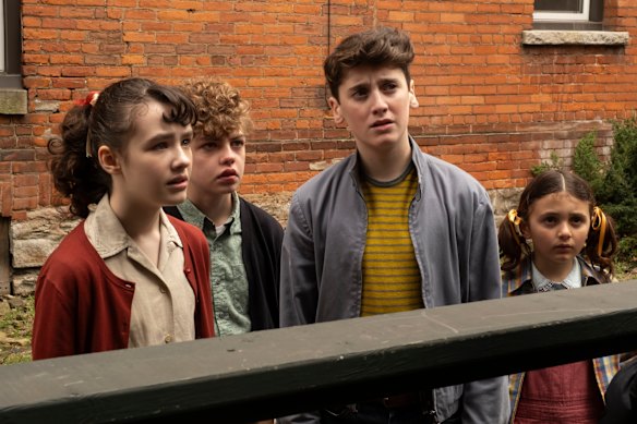 It: Welcome to Derry is a prequel to Stephen King’s 1986 novel It, which is about a child-killing clown that terrorises a small town.  
