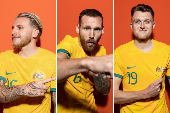 Jason Cummings, Martin Boyle and Harry Souttar are Scottish to the bone, but now play for the Socceroos through their Aussie heritage.