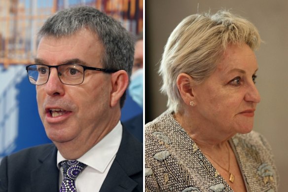 MacTiernan and Kelly appeared in court Thursday. 
