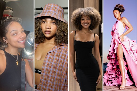 Prempeh in her second job as a sports photographer; at Australian Fashion Week; fundraising for her Miss Universe Australia campaign; and in a shoot for photographer Melissa Lubbe.