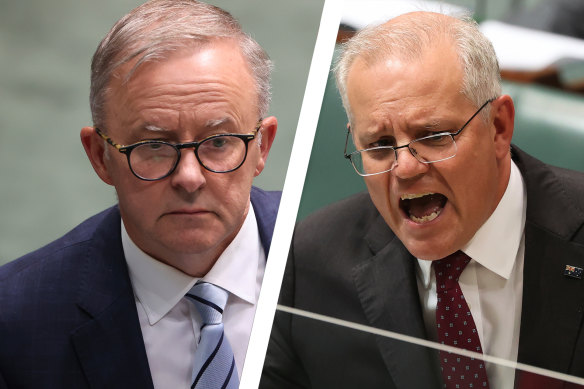 Scott Morrison is trying to shift the election campaign onto issues where he believes Anthony Albanese is weak, national security and law and order.
