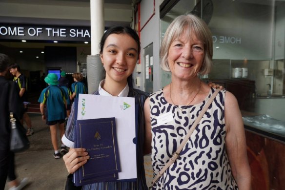 Australian International School Singapore student Aerin Hayes.