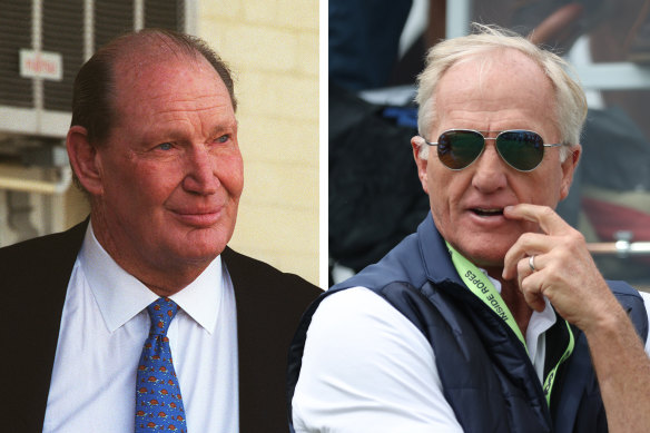 Kerry Packer and Greg Norman. 