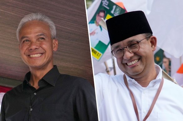 Subianto’s opponents in the presidential race: Ganjar Pranowo and Anies Baswedan.