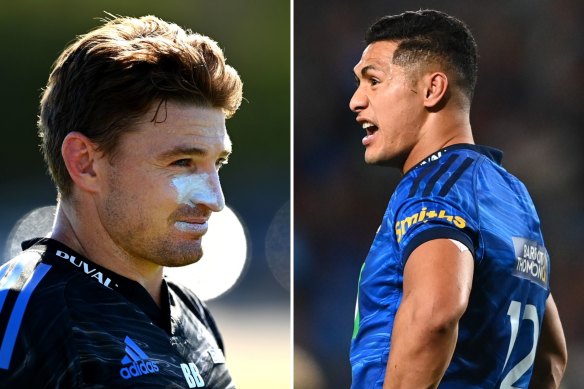 Roger Tuivasa-Sheck and Beauden Barrett will both miss the Waratahs clash.