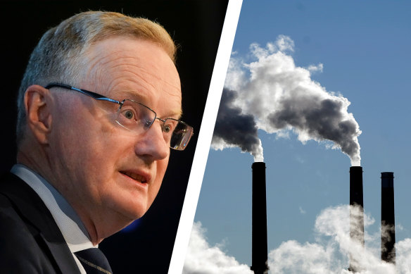 Reserve Bank governor Philip Lowe would need to consider climate change and its risks to the economy, under a proposal put to the bank’s independent review.