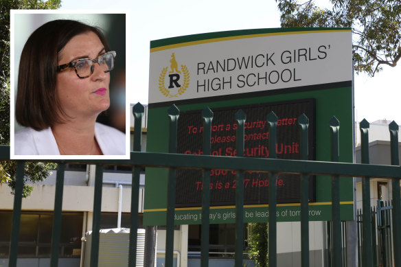 Radioactive material was found in a science prep room at Randwick Girls’ High School.