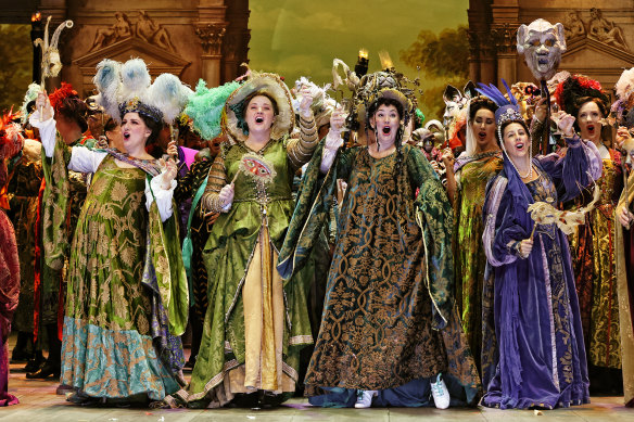 The choral part is crucial both dramatically and musically in Ernani.