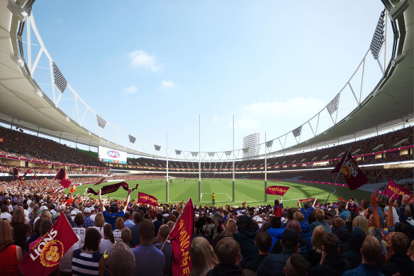 Premier Annastacia Palaszczuk has revealed a revamped Gabba as the proposed main stadium should Queensland host the 2032 Olympic and Paralympic Games.