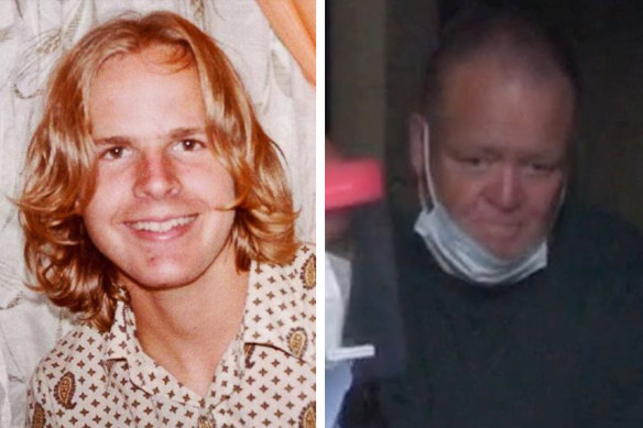 On left, Scott Johnson. On right, Scott Phillip White who was sentenced for Johnson’s 1988 murder.