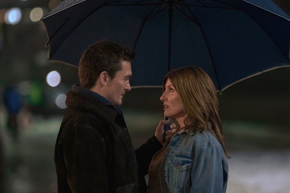 Rupert Friend co-stars as the roguish Patrick, a former boyfriend of Alex’s.