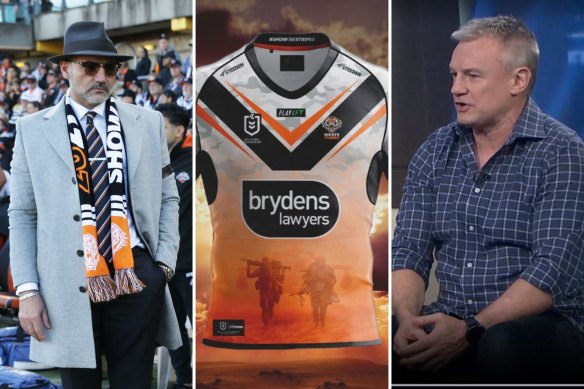 NRL Wests Tigers Anzac Day Jersey Mistake Issue Apology - ESPN