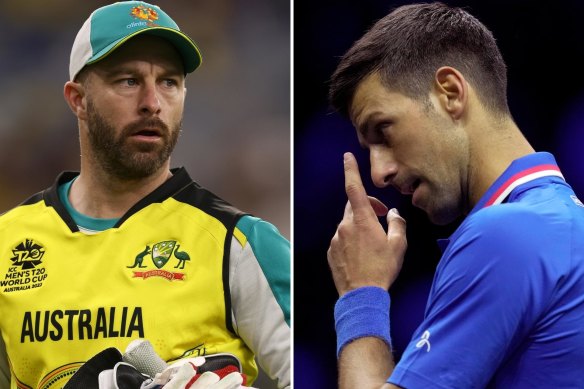 The cases of Matthew Wade and Novak Djokovic highlight Australia’s hypocrisy on COVID-19.