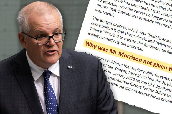 Scott Morrison was one of the architects of robo-debt.