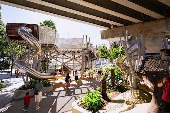 Darling Harbour Playground.