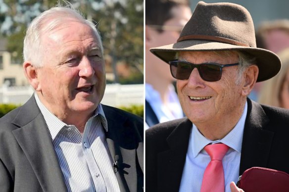 Ken Callander and Max Presnell have had a $1 million race named in their honour.