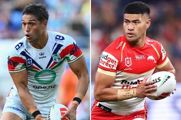 Te Maire Martin and Isaiya Katoa