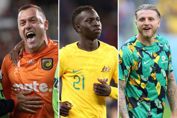 Danny Vukovic, Garang Kuol and Jason Cummings are making history - and money - for the Central Coast Mariners at the World Cup.