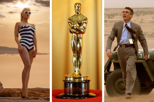 The commercially successful Barbie has not resonated as much with Oscar voters as Oppenheimer.