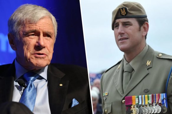 Billionaire Kerry Stokes backed Ben Roberts-Smith.