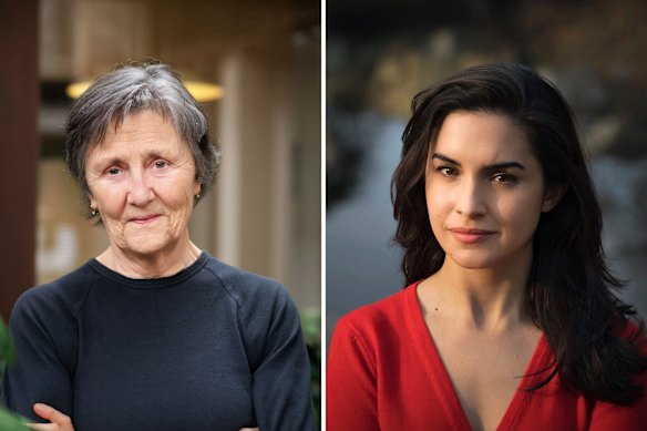 Helen Garner and Dr Merve Emre.