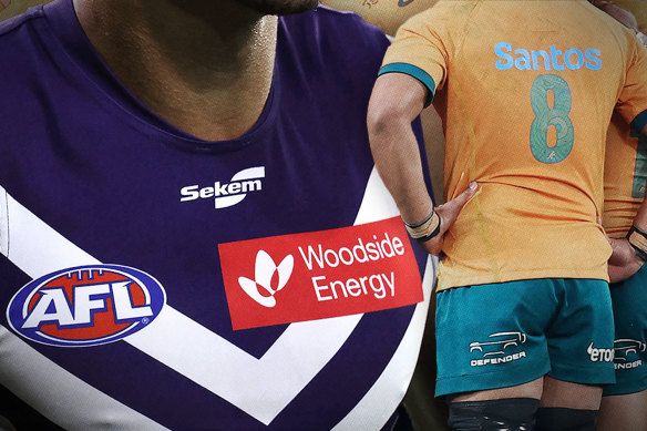 David Pocock has called on the Dockers to dump Woodside as a sponsor.