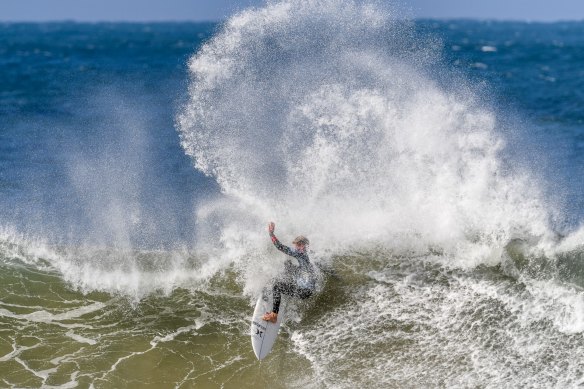 The Rip Curl Pro at Bells Beach in 2019.