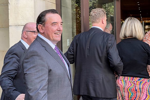 Peter Tinley after announcing his retirement from WA politics in 2024.