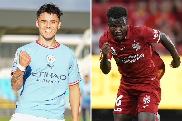 Alex Robertson and Nestory Irankunda have been handed their first Socceroos call-ups.