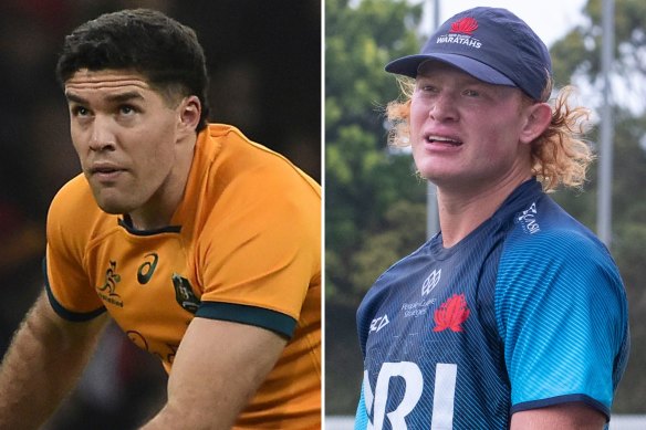 Ben Donaldson and Tane Edmed are in the sights of Wallabies coach Eddie Jones.