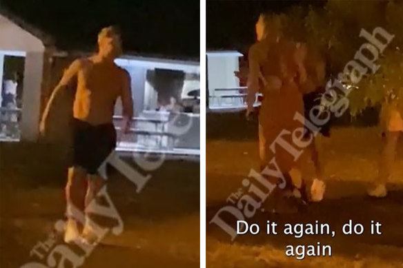 Michael Clarke Karl Stefanovic Caught On Video Amid Public Fracas